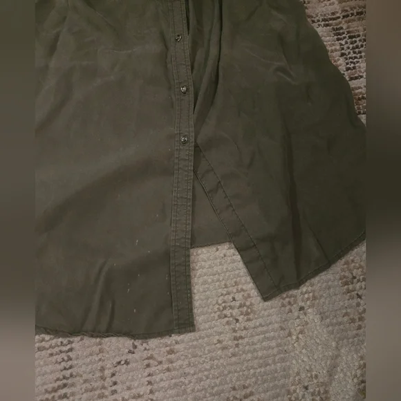 Ralph Lauren Olive Green Shirt Dress - Rsvp Roycenjen - Picture 10 of 10